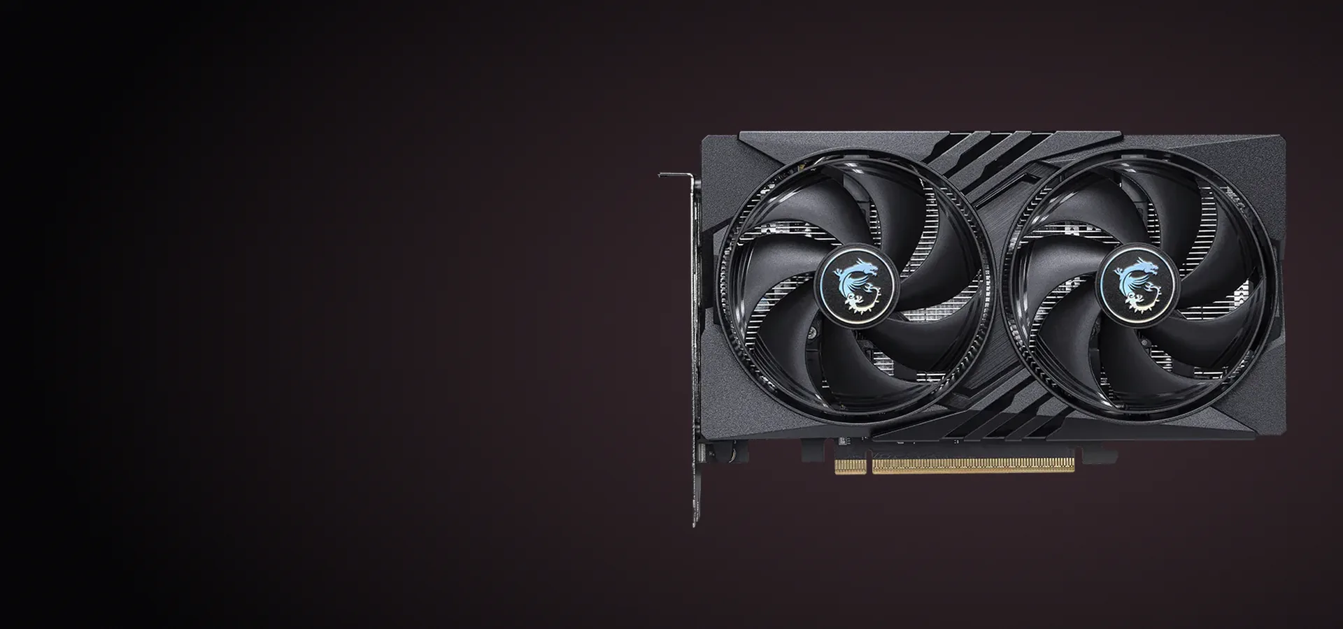 Placa de video MSI GeForce RTX 5050 8G GAMING OC con doble ventilador