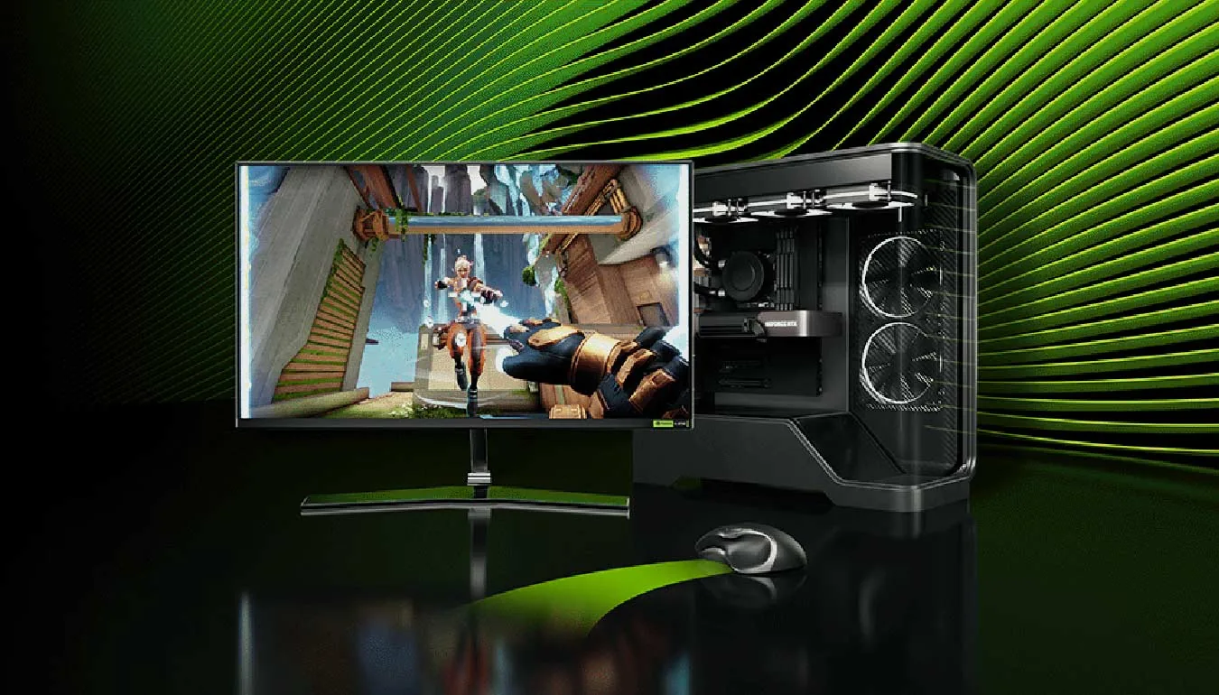 PC gamer con NVIDIA Reflex