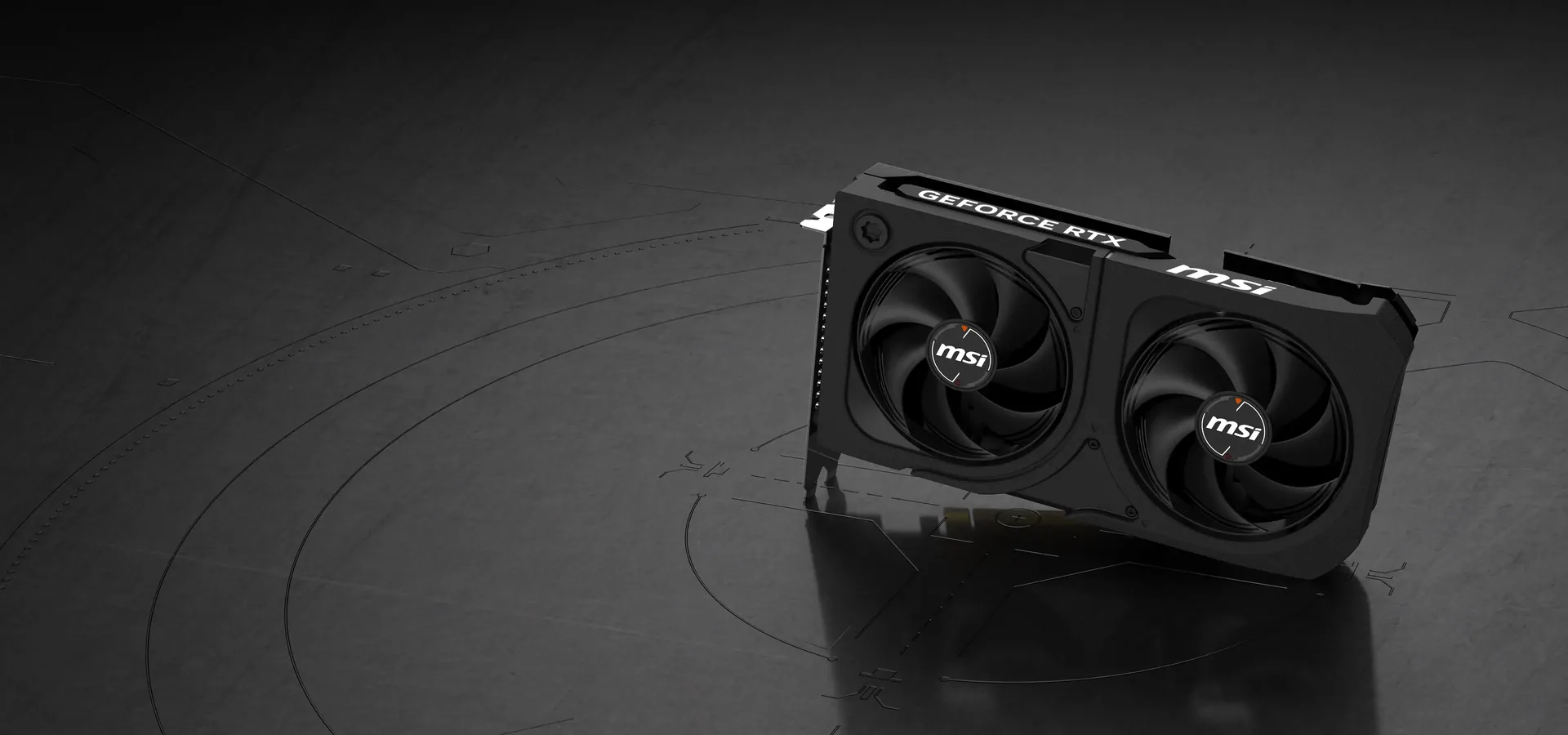 Placa de video MSI GeForce RTX 5060 Ti 16G SHADOW 2X OC PLUS negra con doble ventilador
