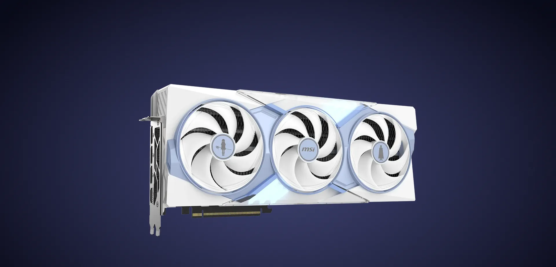 RTX 5070 Ti Frieren Edition con sus tres ventiladores