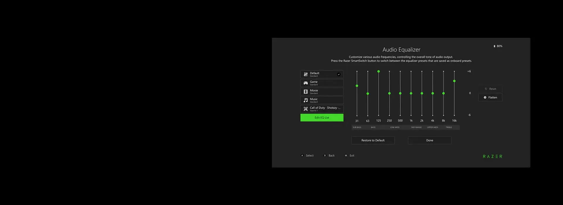 Razer Audio Setup for Xbox