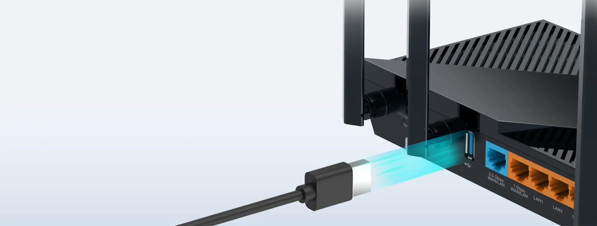 USB 3.0 para compartir archivos