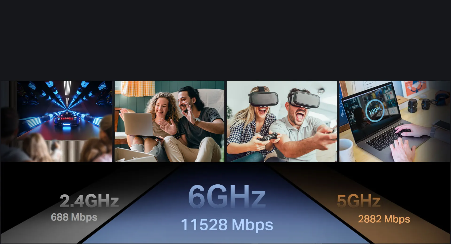 15 Gbps y 8 flujos simultáneos