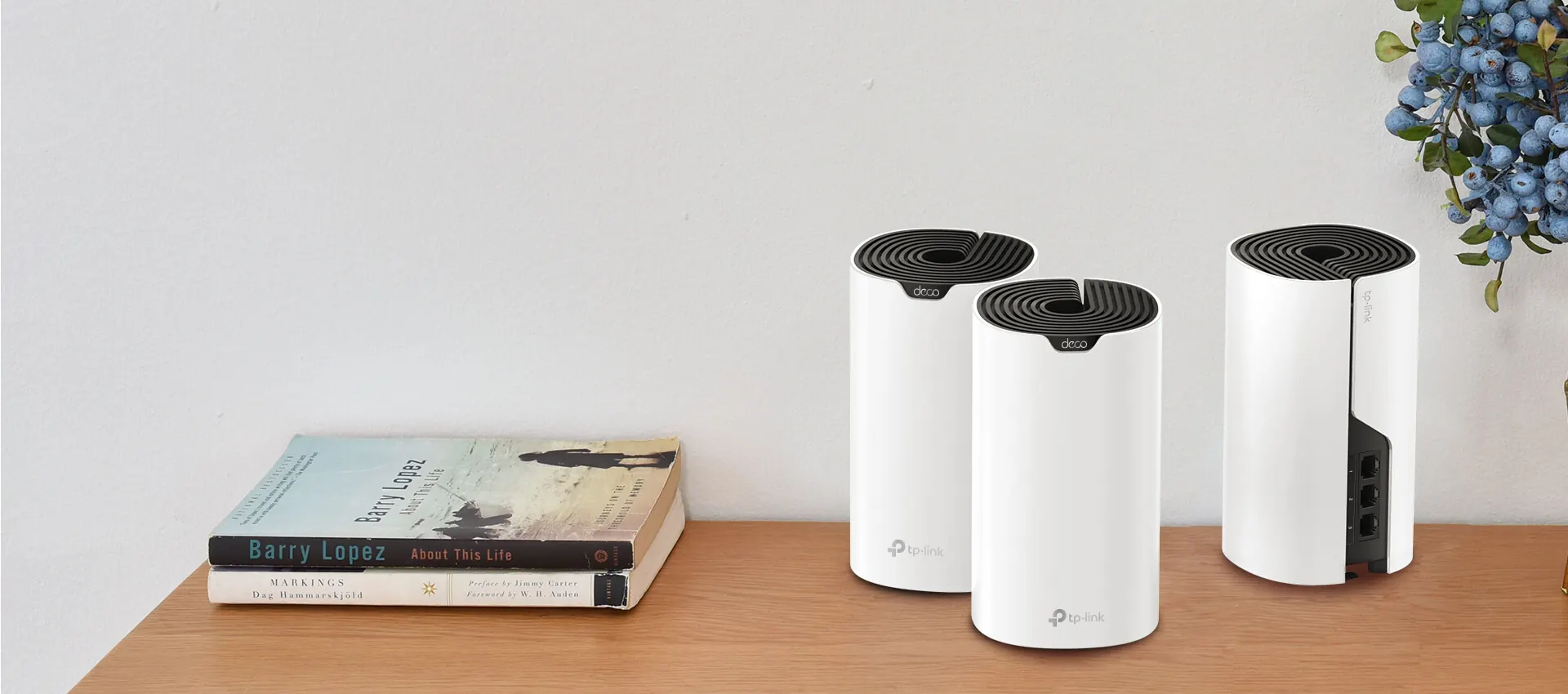 Sistema Wi-Fi mesh TP-Link Deco S7 AC1900 de doble banda, pack de 3 unidades