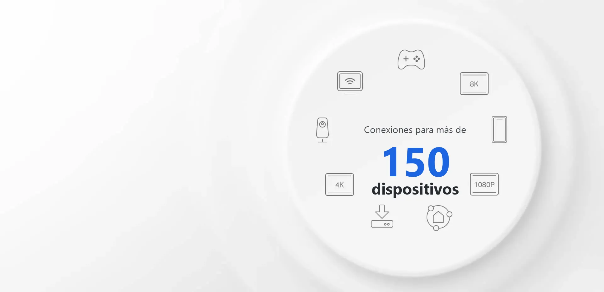 Pensado para más dispositivos