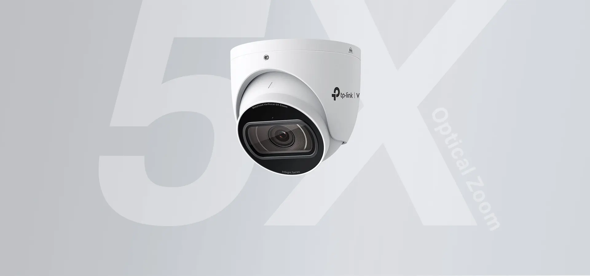 Cámara IP TP-Link VIGI InSight S445ZI turret varifocal motorizada de 4 MP con zoom óptico 5X