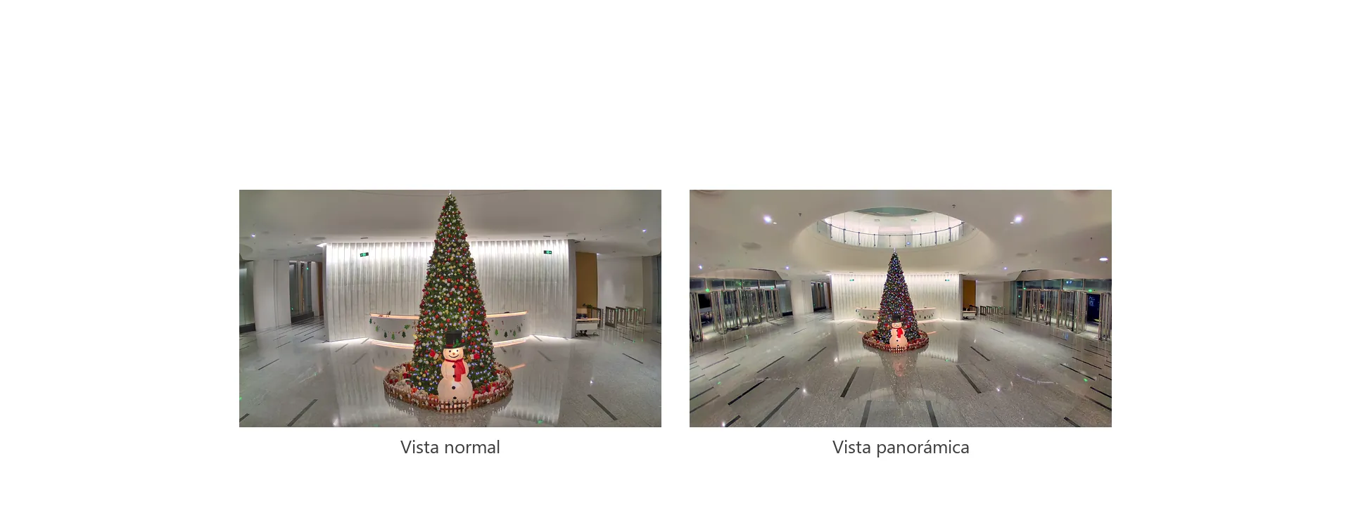 Vista de 180° con nitidez 4K