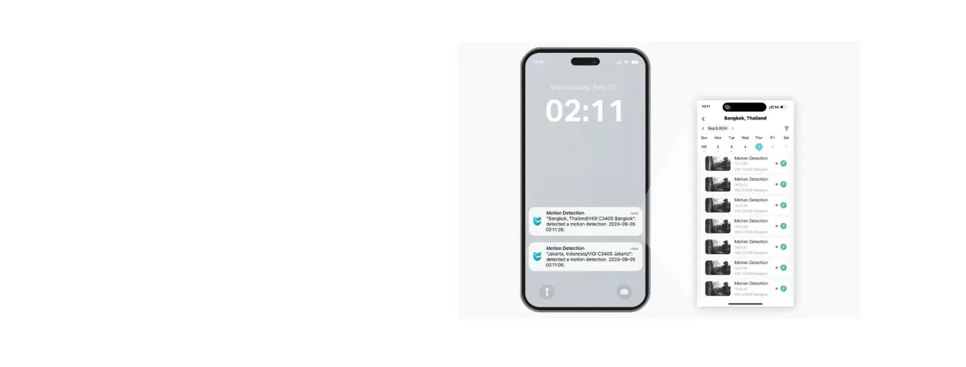 Alertas de eventos al instante