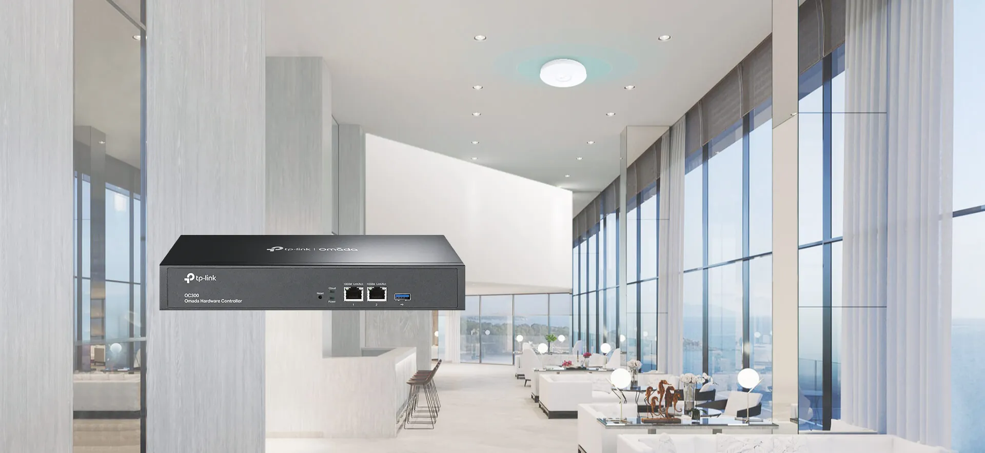 Controlador de hardware Omada OC300 de TP-Link