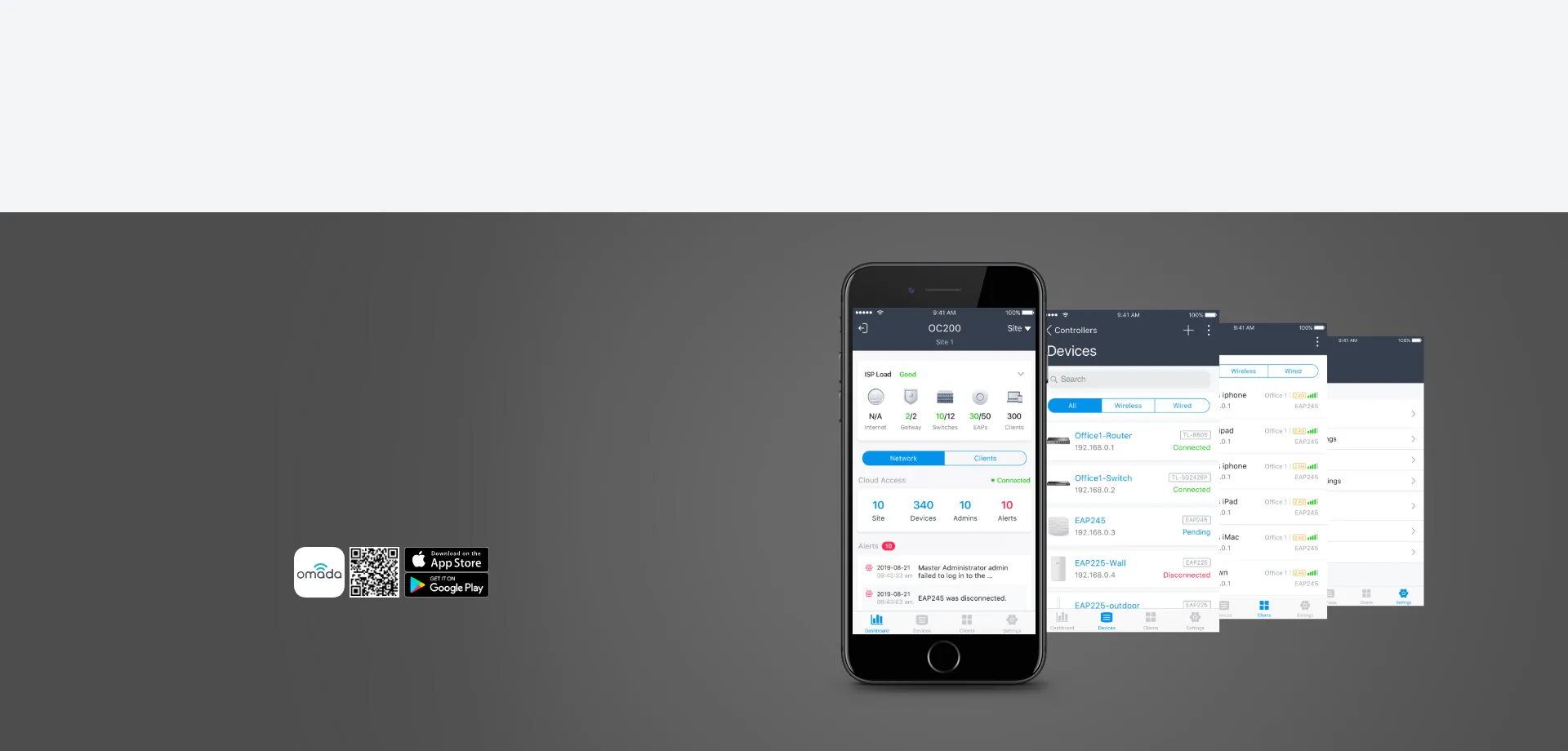 Más comodidad con la app Omada