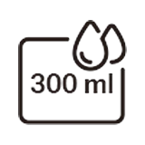 Depósito de agua de 300 ml