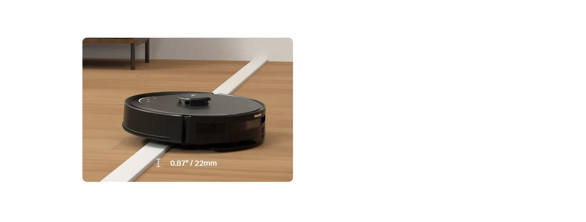 Sube umbrales de hasta 22 mm