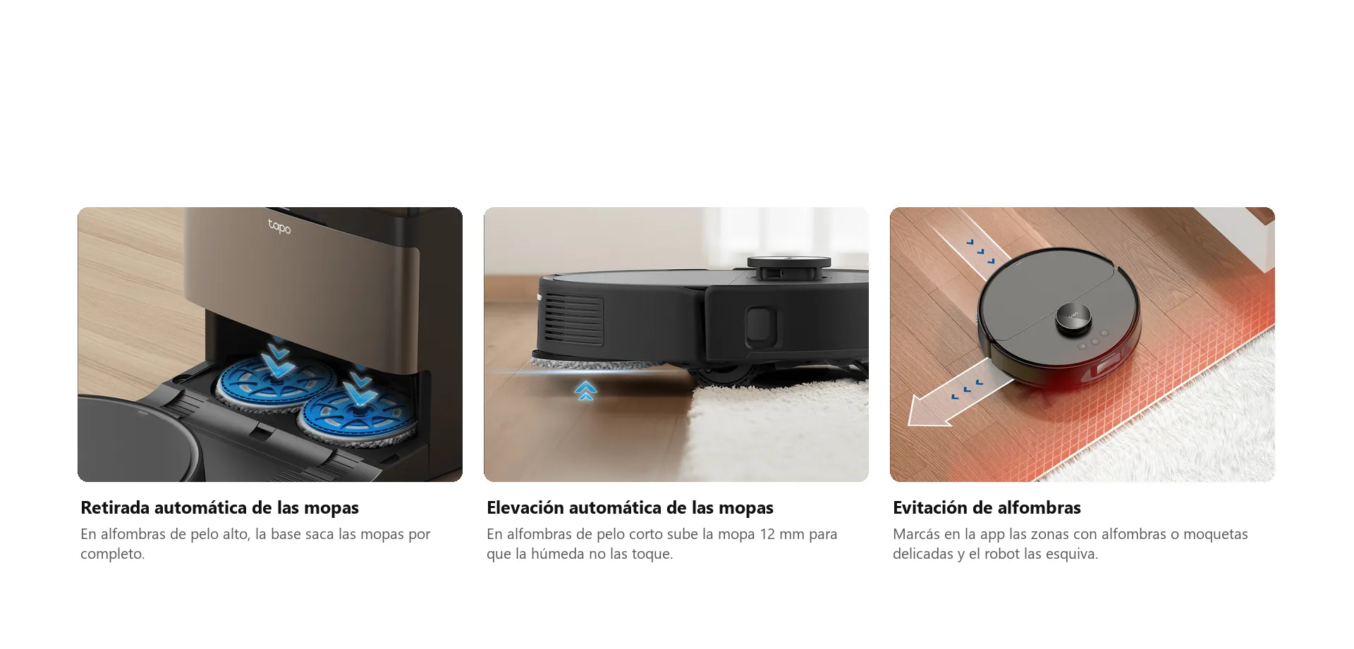 Cuidado inteligente de las alfombras