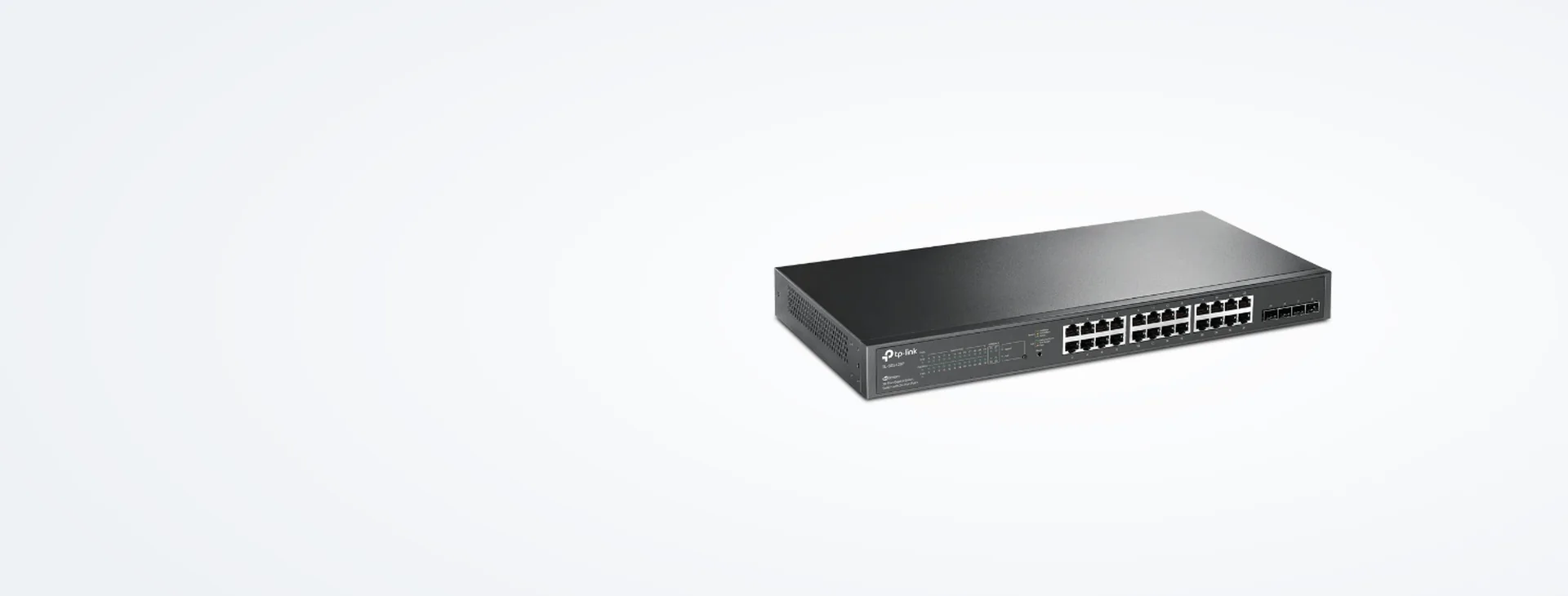 24 puertos PoE+ con 250 W en total