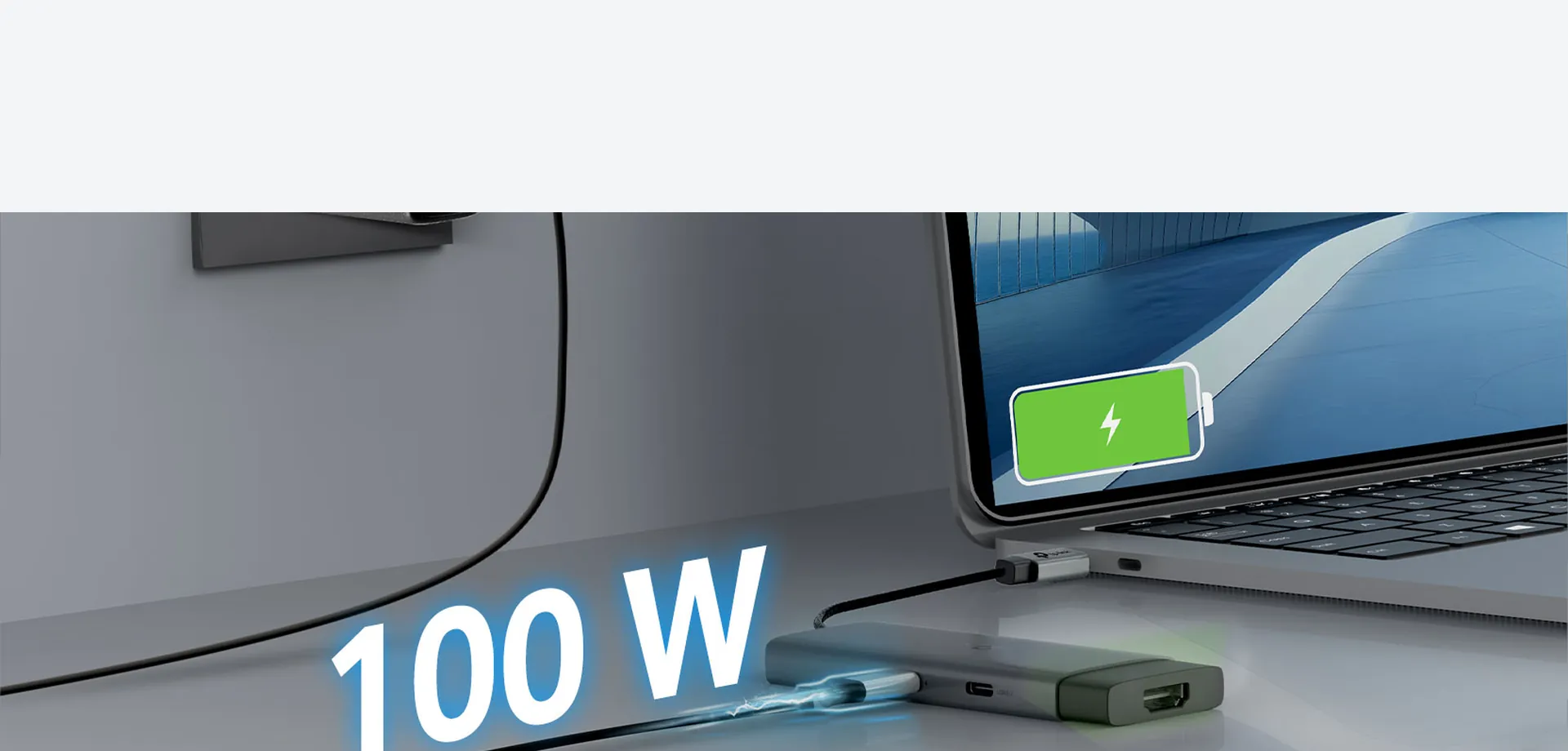 Carga rápida de hasta 100 W