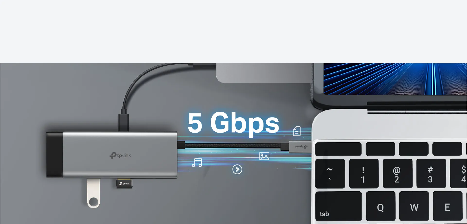 Datos a 5 Gbps