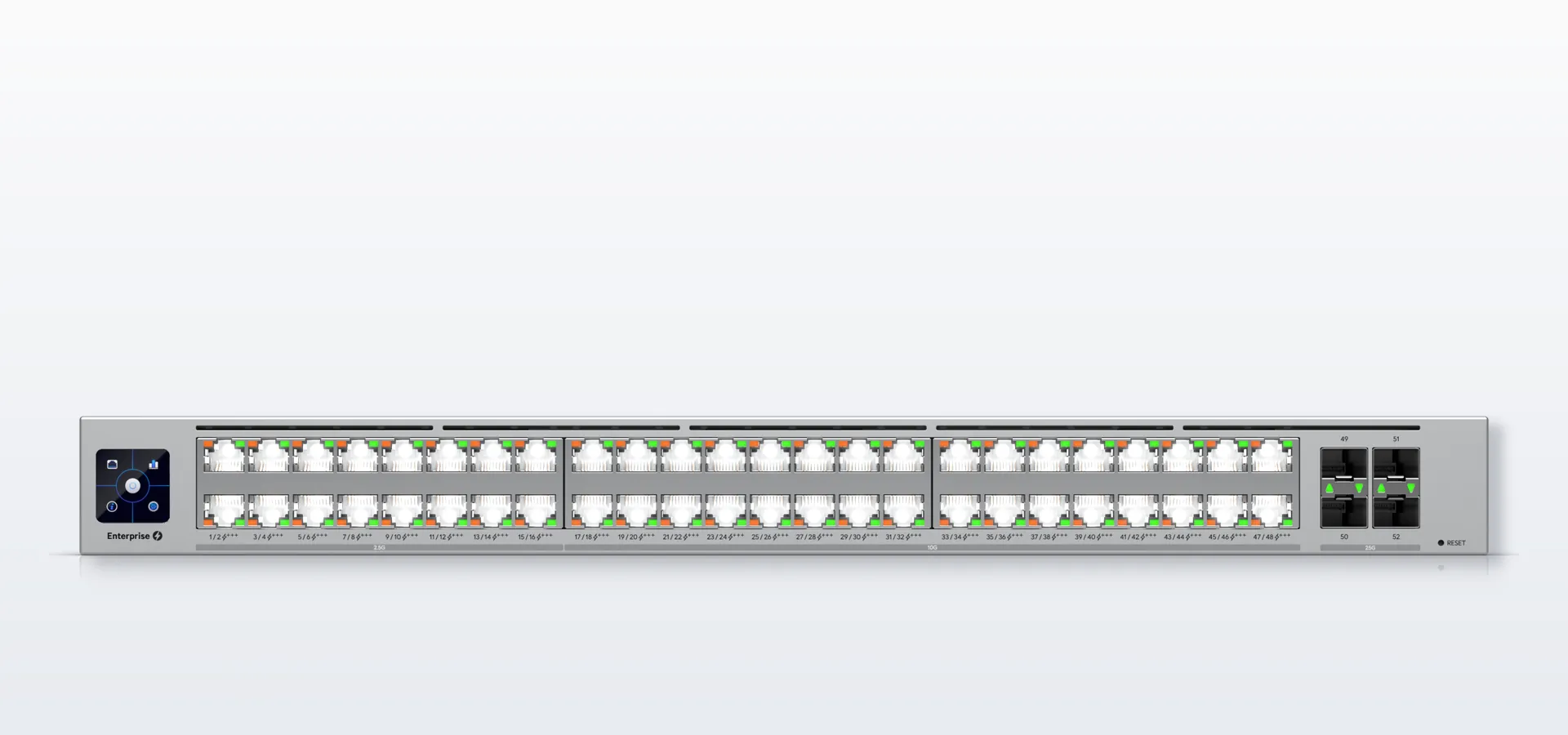 48 puertos multigigabit con PoE+++
