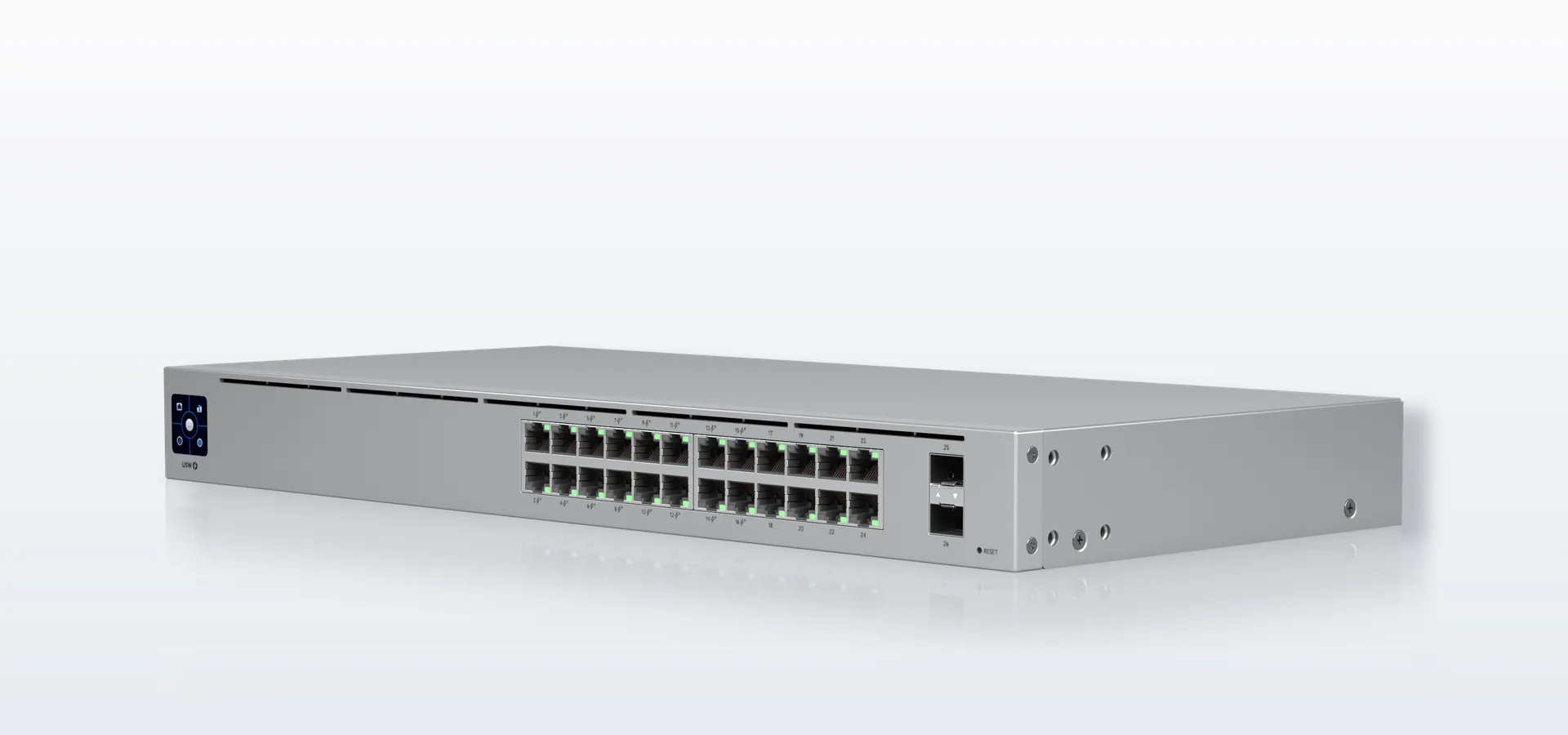 24 puertos Gigabit, 16 con PoE+