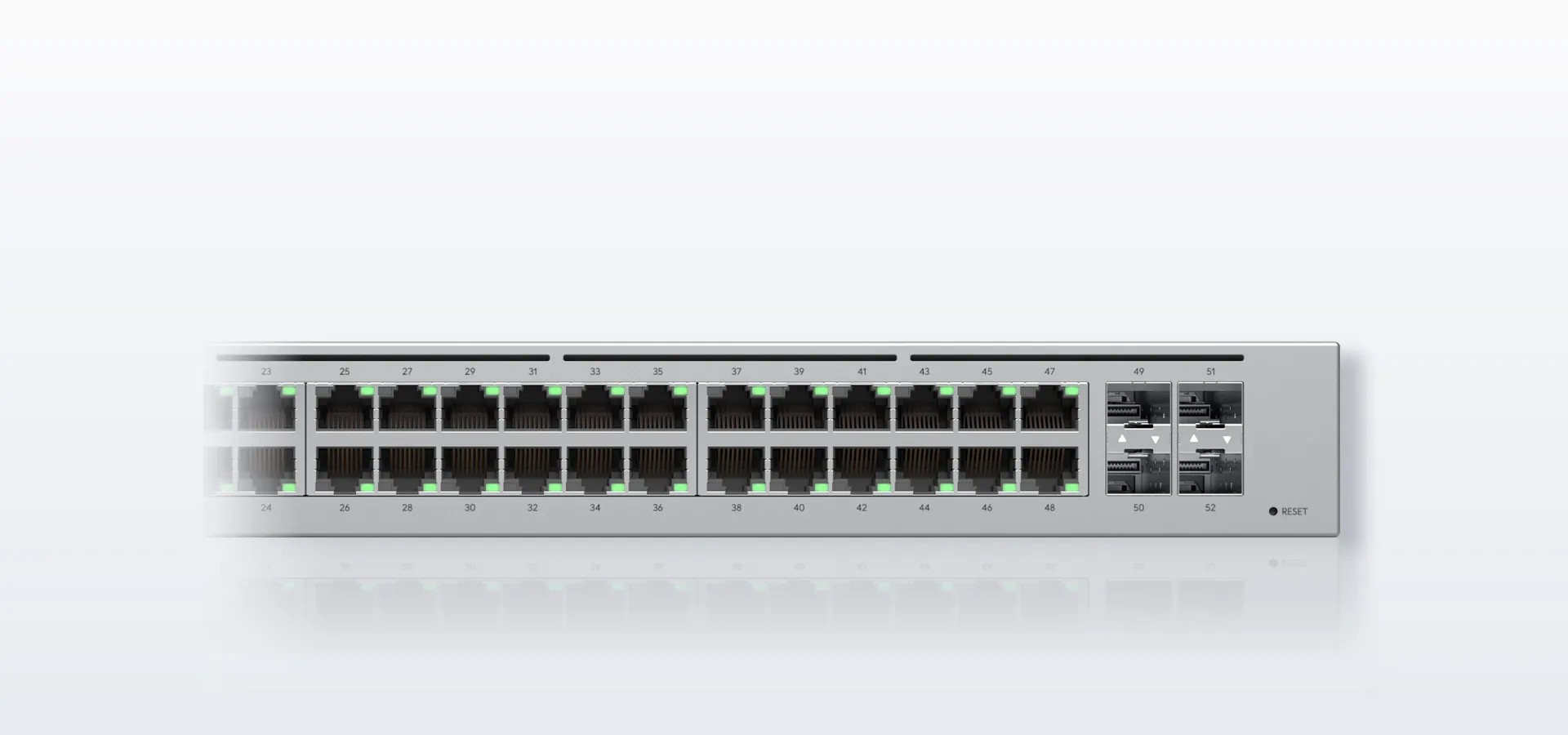 4 puertos SFP de 1G para fibra