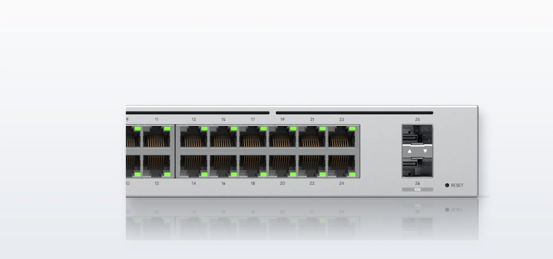 2 uplinks SFP+ de 10G