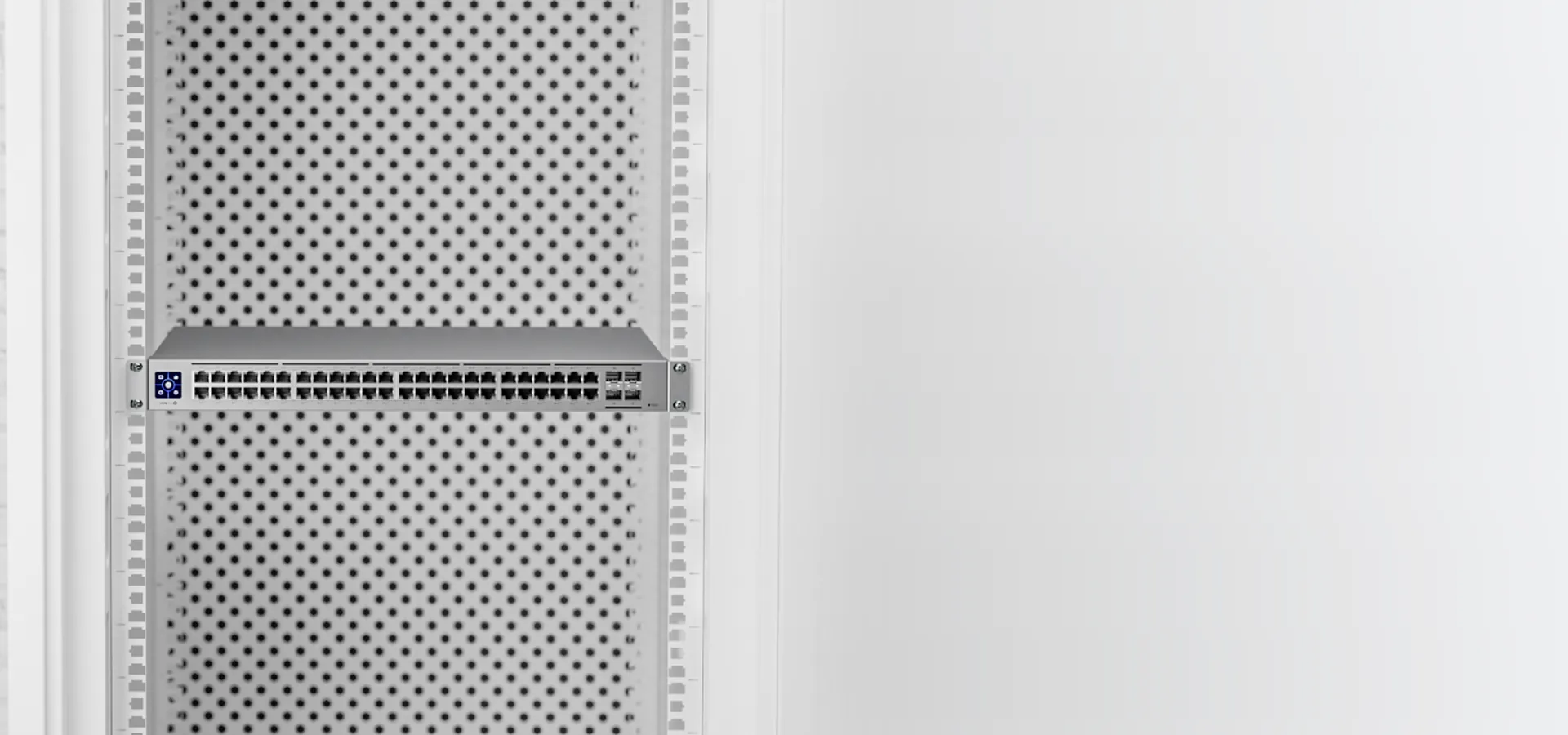 Una sola unidad de rack