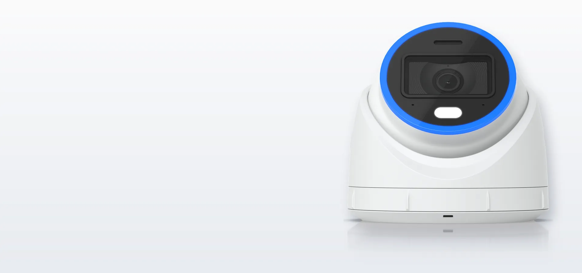 Cámara UniFi Protect AI Turret blanca de Ubiquiti